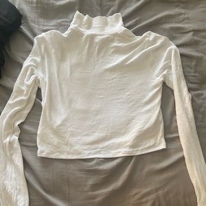 Wilfred Cropped Mock Neck